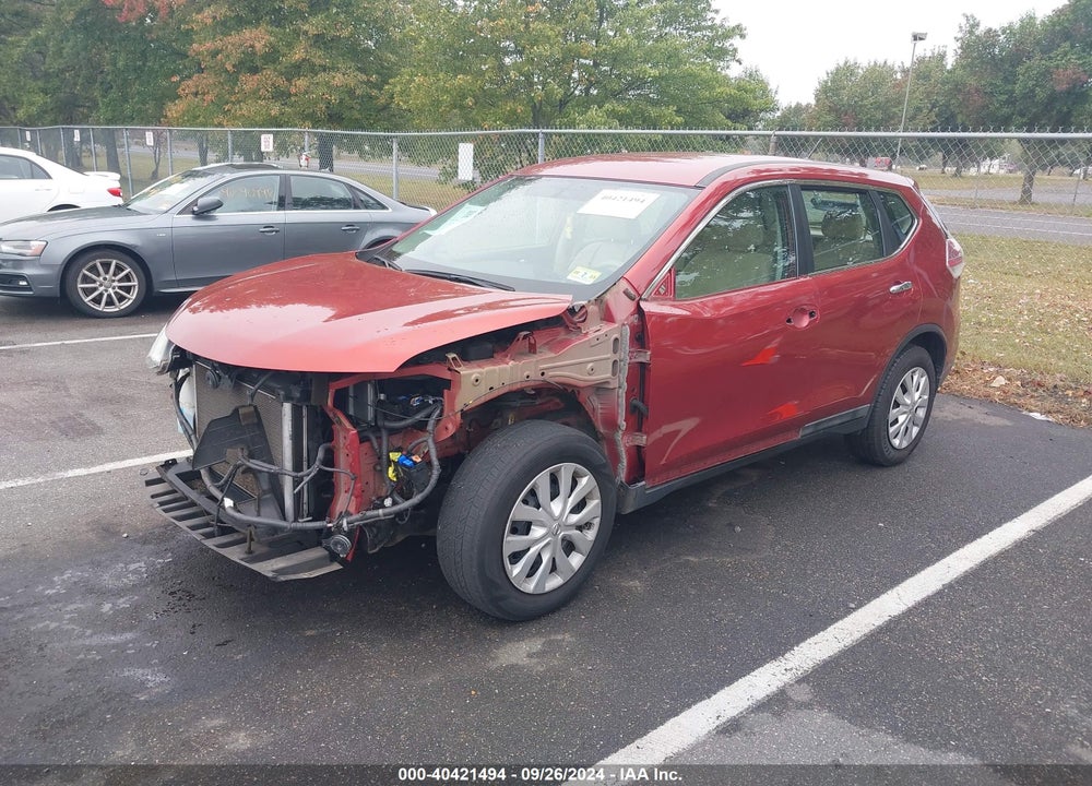 2014 NISSAN ROGUE S VIN: 5N1AT2MT2EC837460