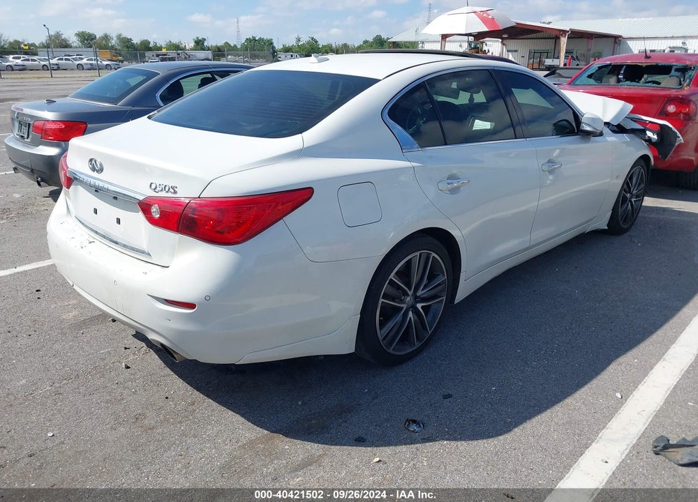 2014 INFINITI Q50 SPORT VIN: JN1BV7AP4EM672886
