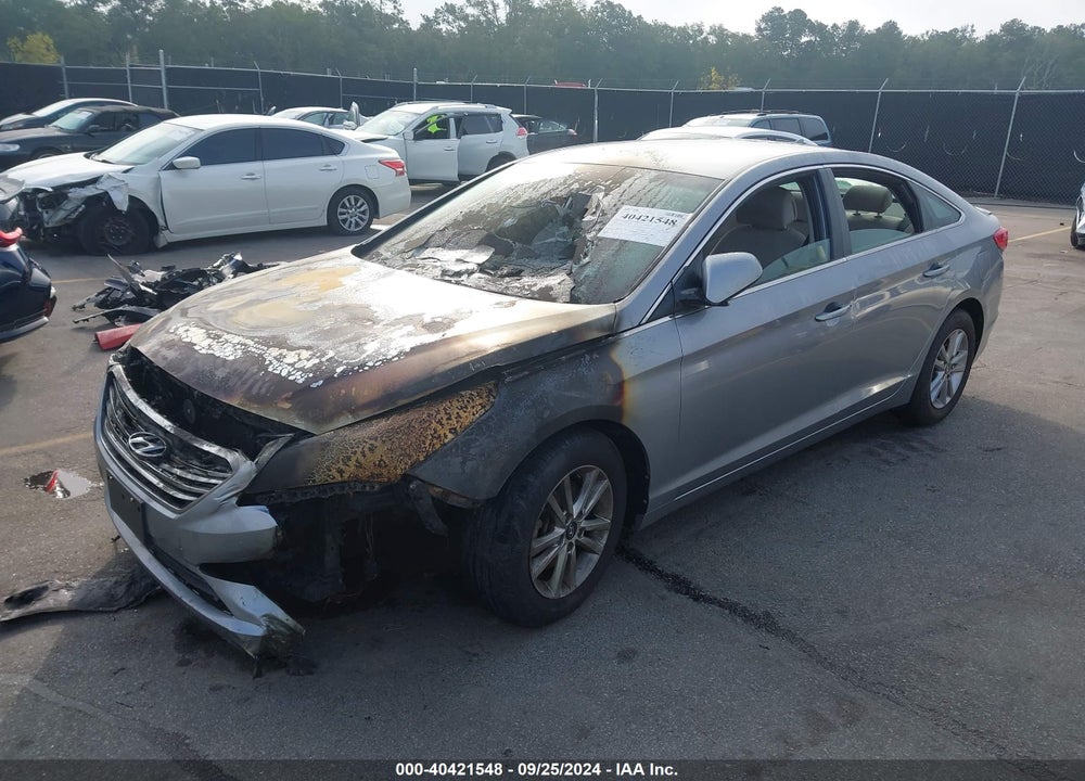 2017 HYUNDAI SONATA VIN: 5NPE24AF8HH443117