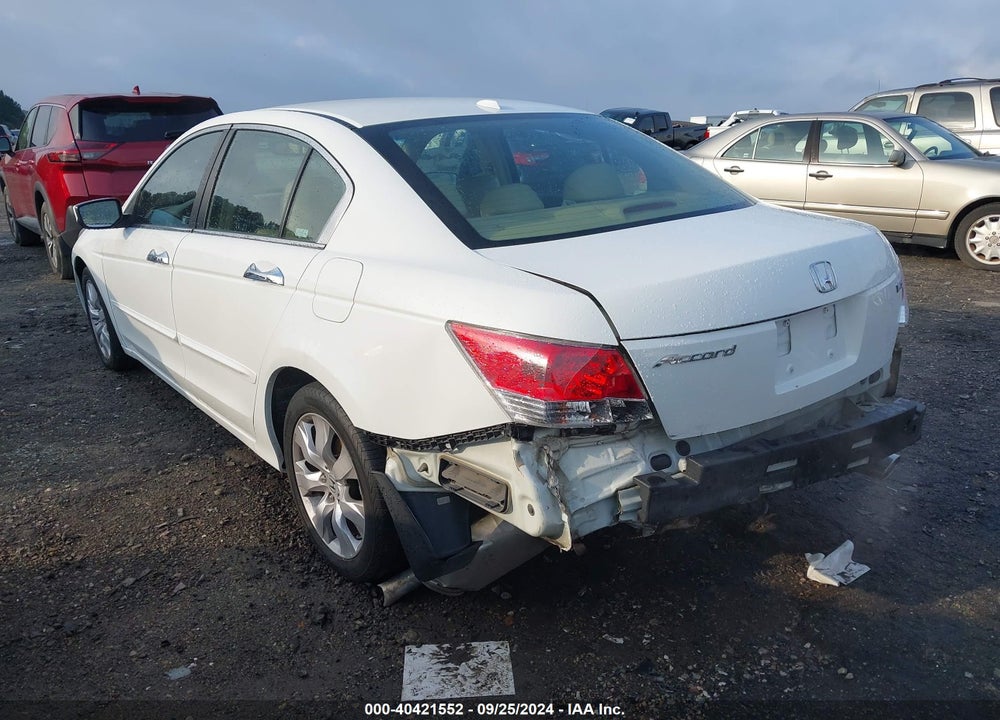 2008 HONDA ACCORD 3.5 EX-L VIN: 1HGCP368X8A028578