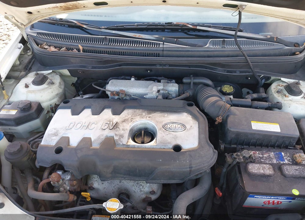 2006 KIA RIO VIN: KNADE123266152042