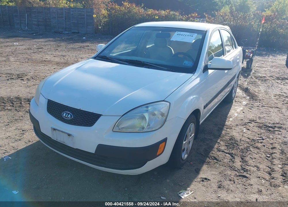 2006 KIA RIO VIN: KNADE123266152042