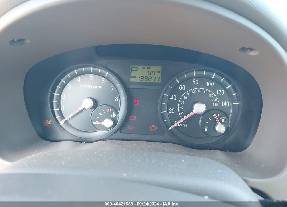 2006 KIA RIO VIN: KNADE123266152042