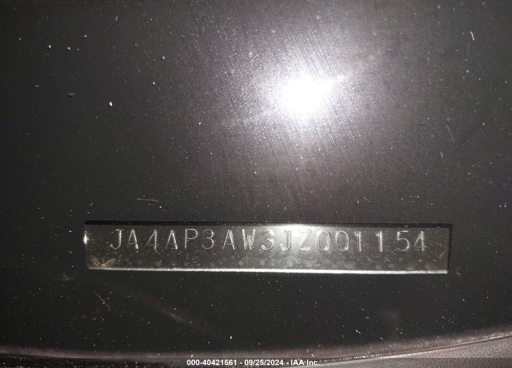 2018 MITSUBISHI OUTLANDER SPORT 2.4 SE VIN: JA4AP3AW3JZ001154