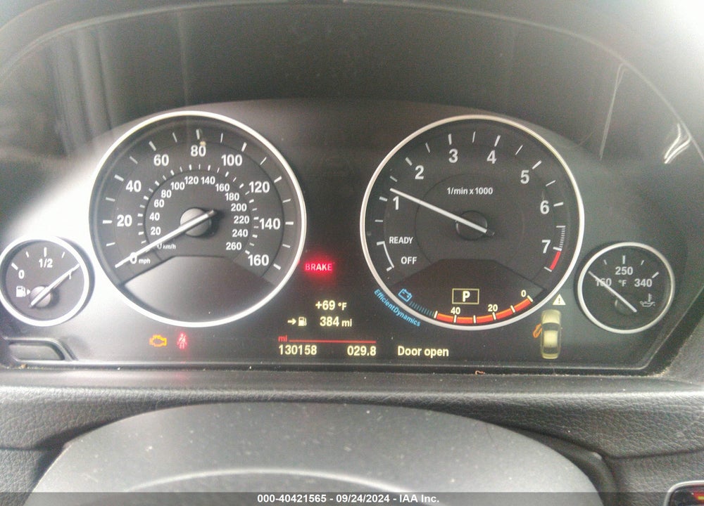 2015 BMW 328I XDRIVE VIN: WBA3B5G5XFNS13987