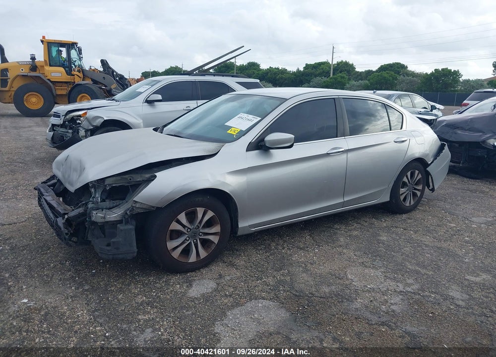 2014 HONDA ACCORD LX VIN: 1HGCR2F3XEA262045