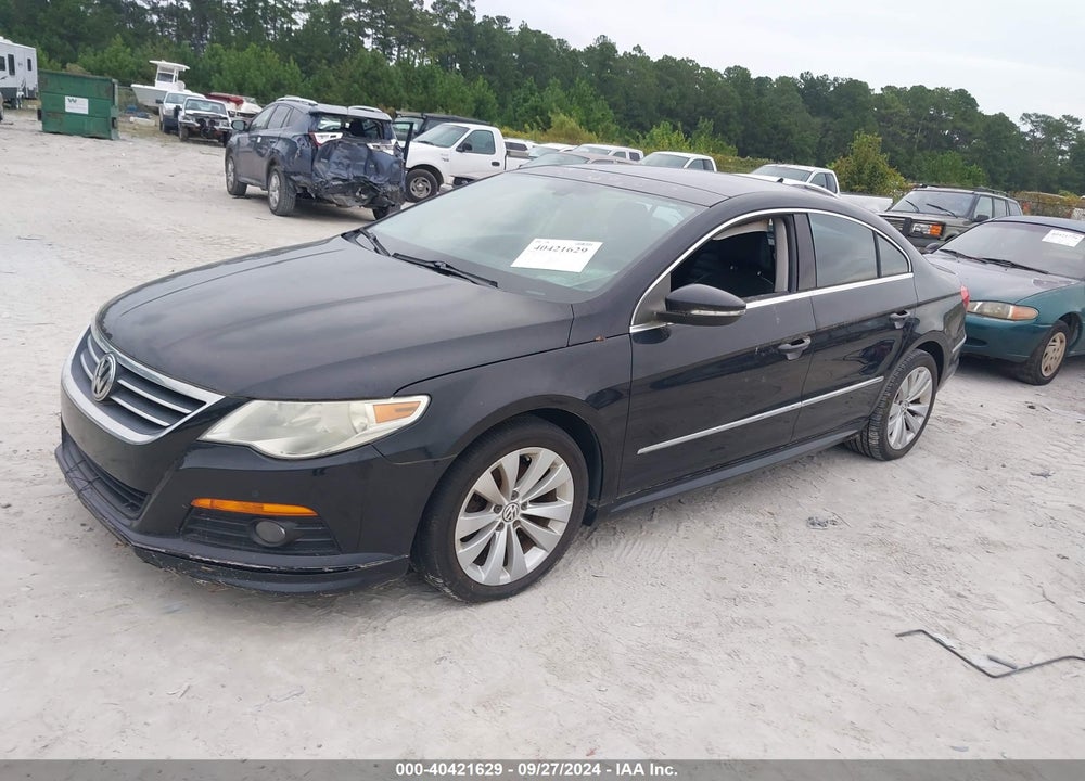 2010 VOLKSWAGEN CC LUXURY VIN: WVWHN7AN3AE529311
