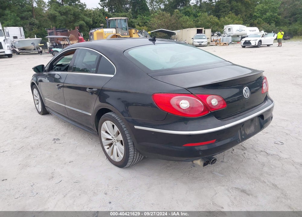 2010 VOLKSWAGEN CC LUXURY VIN: WVWHN7AN3AE529311
