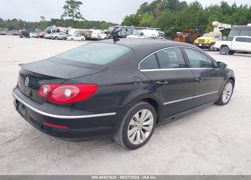 2010 VOLKSWAGEN CC LUXURY VIN: WVWHN7AN3AE529311