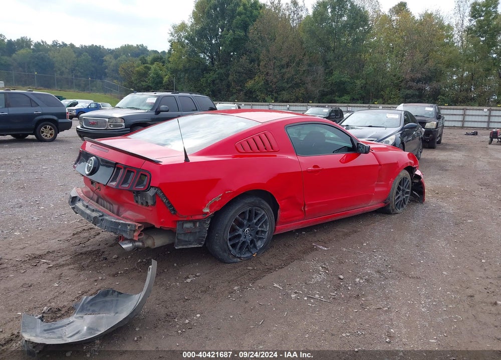 2014 FORD MUSTANG V6 VIN: 1ZVBP8AM1E5298120