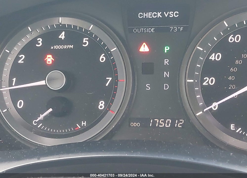 2007 LEXUS ES 350 VIN: JTHBJ46G172055927