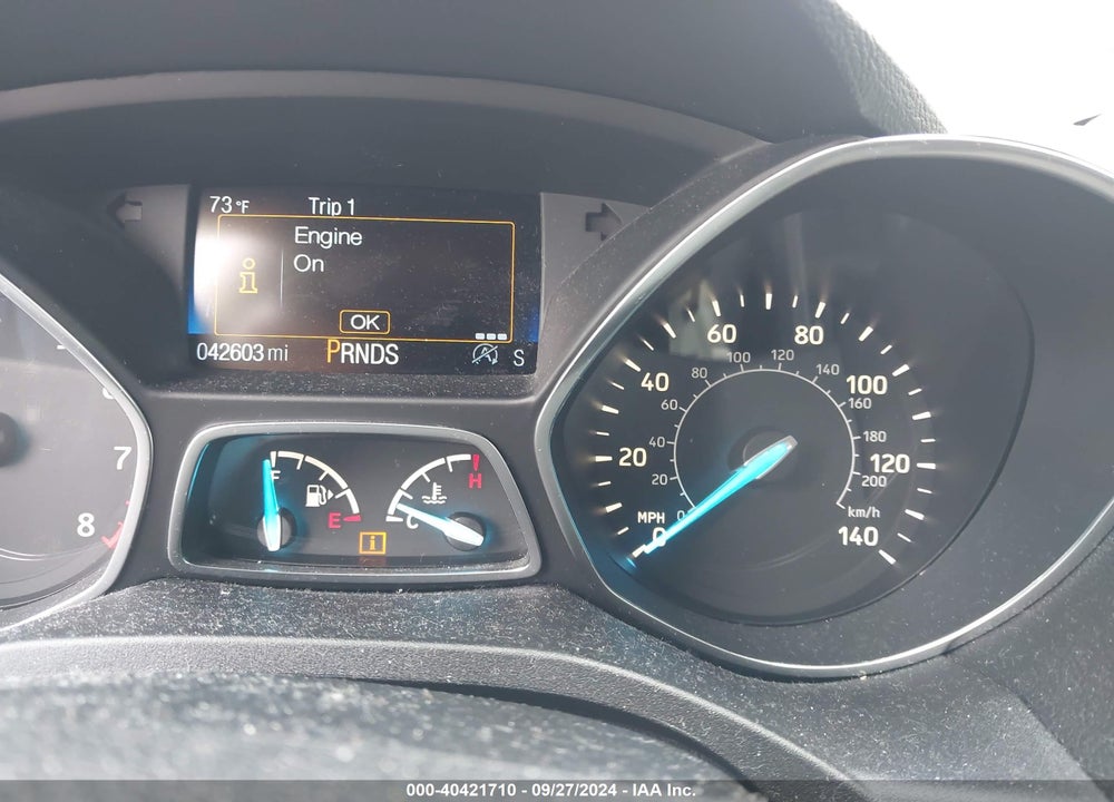 2017 FORD ESCAPE SE VIN: 1FMCU0G99HUE51305
