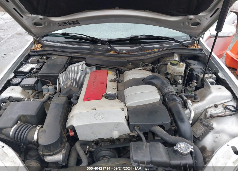 2004 MERCEDES-BENZ SLK 230 KOMPRESSOR VIN: WDBKK49F94F299085
