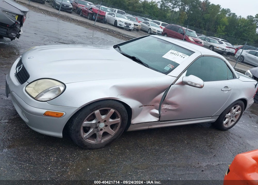2004 MERCEDES-BENZ SLK 230 KOMPRESSOR VIN: WDBKK49F94F299085