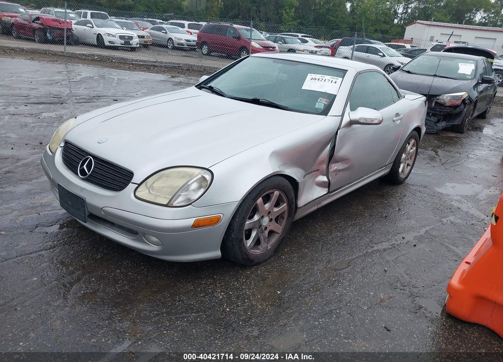 2004 MERCEDES-BENZ SLK 230 KOMPRESSOR VIN: WDBKK49F94F299085