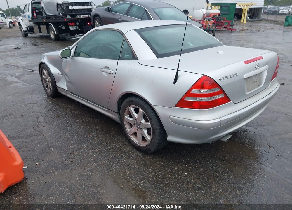 2004 MERCEDES-BENZ SLK 230 KOMPRESSOR VIN: WDBKK49F94F299085