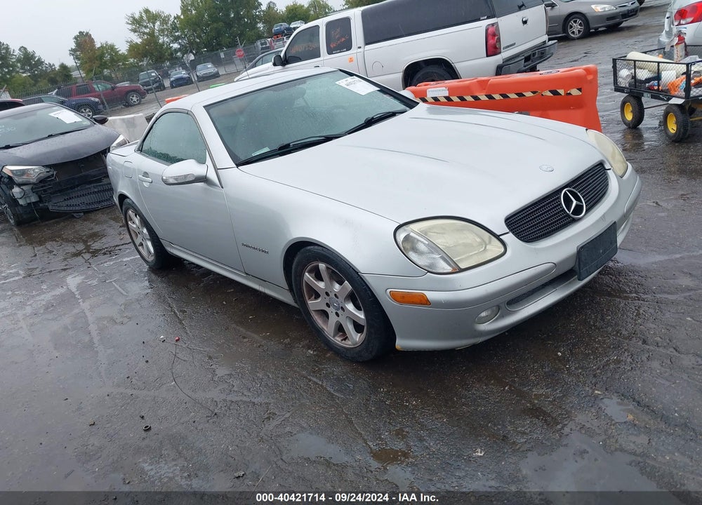 2004 MERCEDES-BENZ SLK 230 KOMPRESSOR VIN: WDBKK49F94F299085