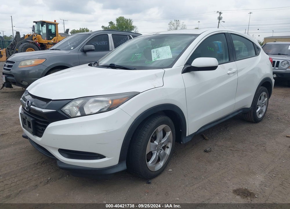 2016 HONDA HR-V LX VIN: 3CZRU6H35GM729464