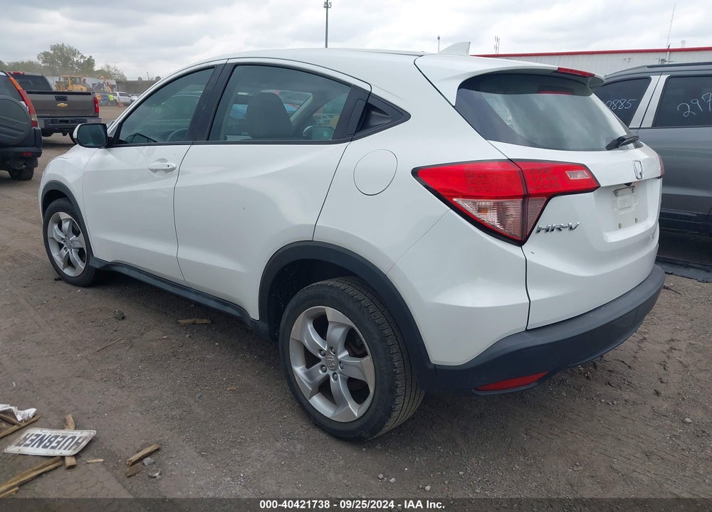 2016 HONDA HR-V LX VIN: 3CZRU6H35GM729464