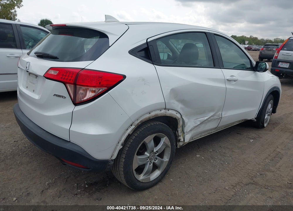 2016 HONDA HR-V LX VIN: 3CZRU6H35GM729464