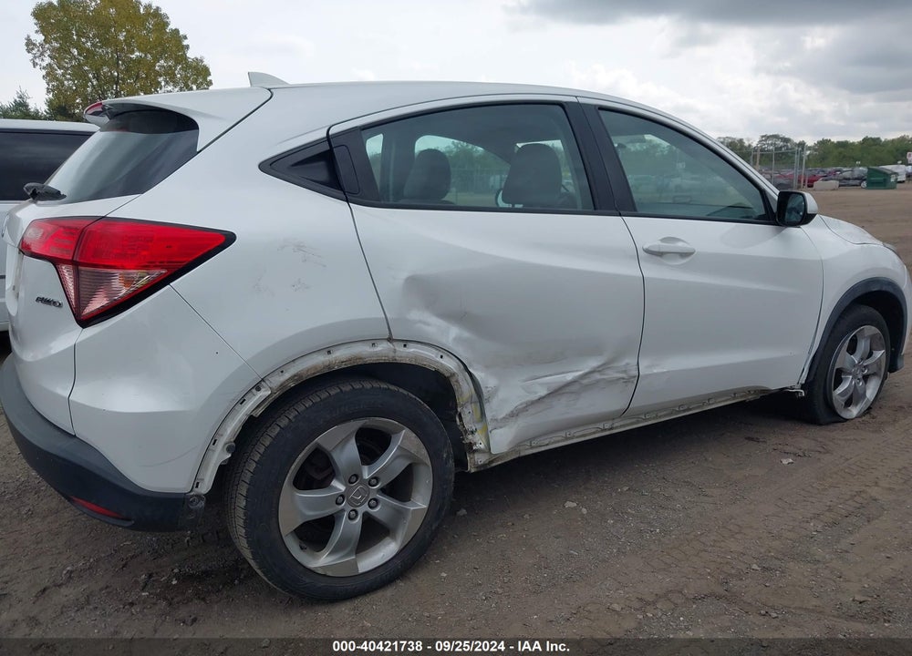 2016 HONDA HR-V LX VIN: 3CZRU6H35GM729464