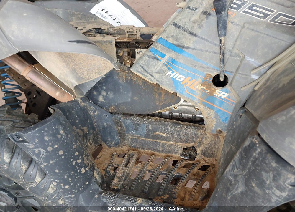 2023 POLARIS SPORTSMAN 850 HIGH LIFTER EDITION VIN: 4XASXN853PB146528