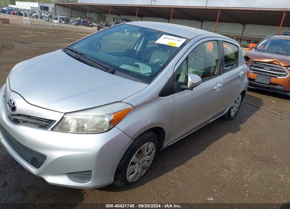 2012 TOYOTA YARIS LE VIN: JTDKTUD30CD521597