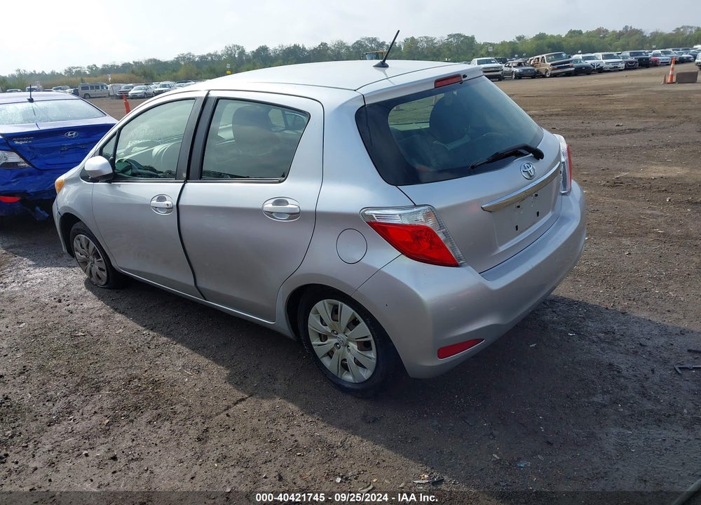 2012 TOYOTA YARIS LE VIN: JTDKTUD30CD521597