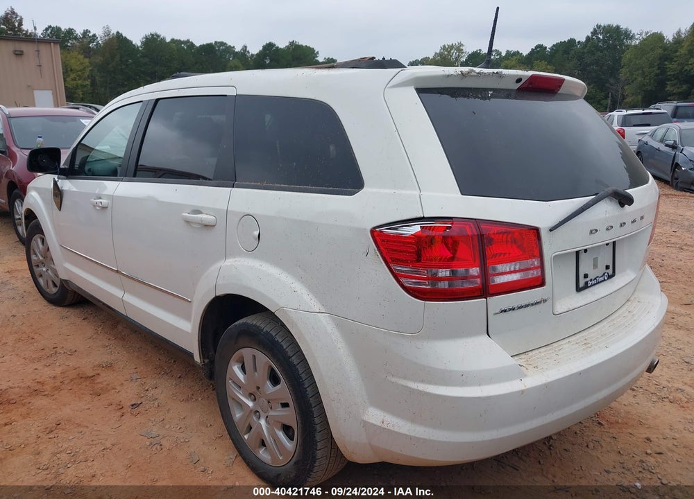 2018 DODGE JOURNEY SE VIN: 3C4PDCAB6JT529073