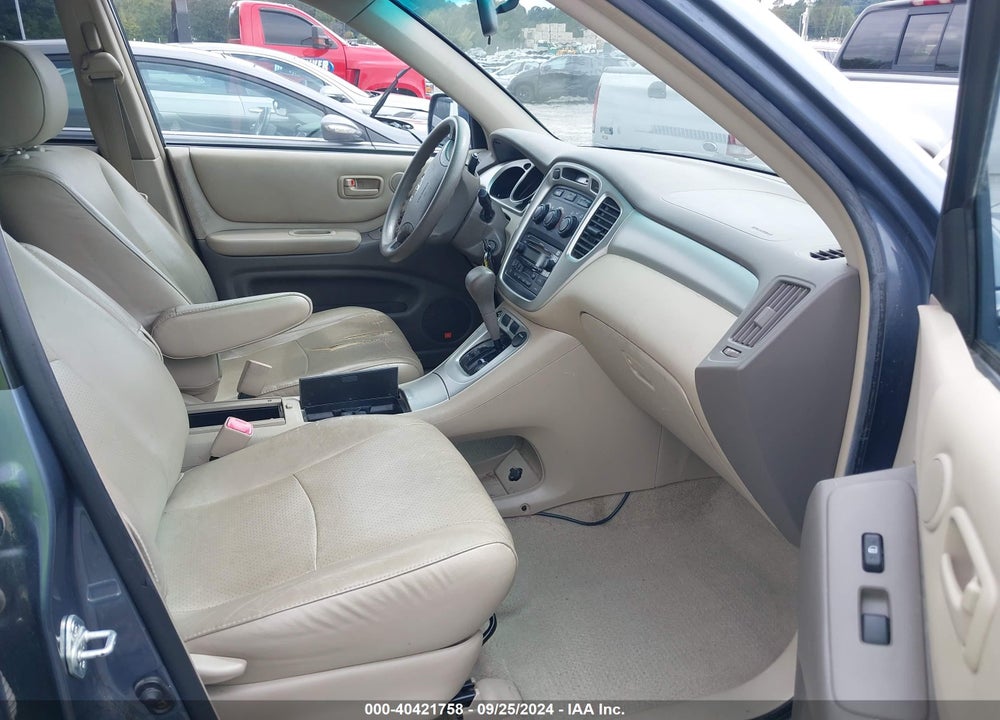 2004 TOYOTA HIGHLANDER V6 VIN: JTEGP21AX40017581