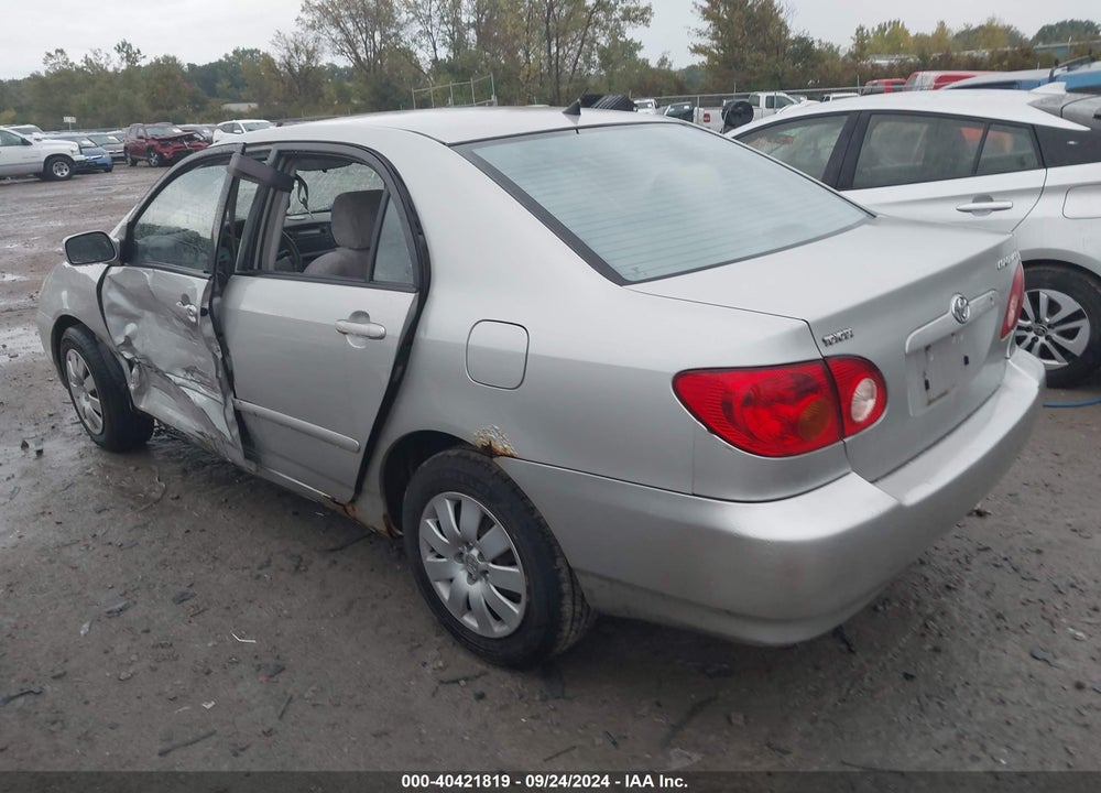 2003 TOYOTA COROLLA LE VIN: 2T1BR32EX3C023840