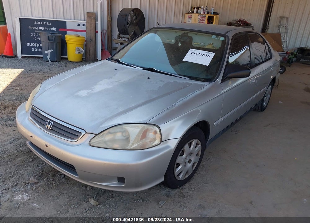 2000 HONDA CIVIC VALUE PACKAGE VIN: 2HGEJ6617YH554537
