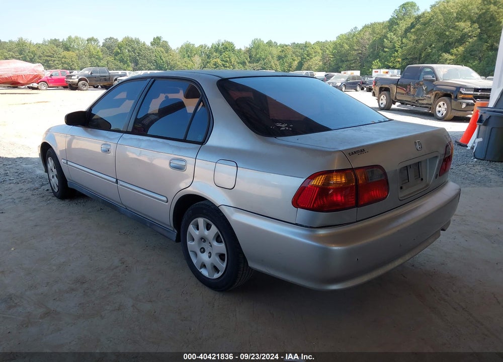 2000 HONDA CIVIC VALUE PACKAGE VIN: 2HGEJ6617YH554537
