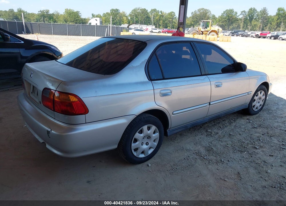2000 HONDA CIVIC VALUE PACKAGE VIN: 2HGEJ6617YH554537