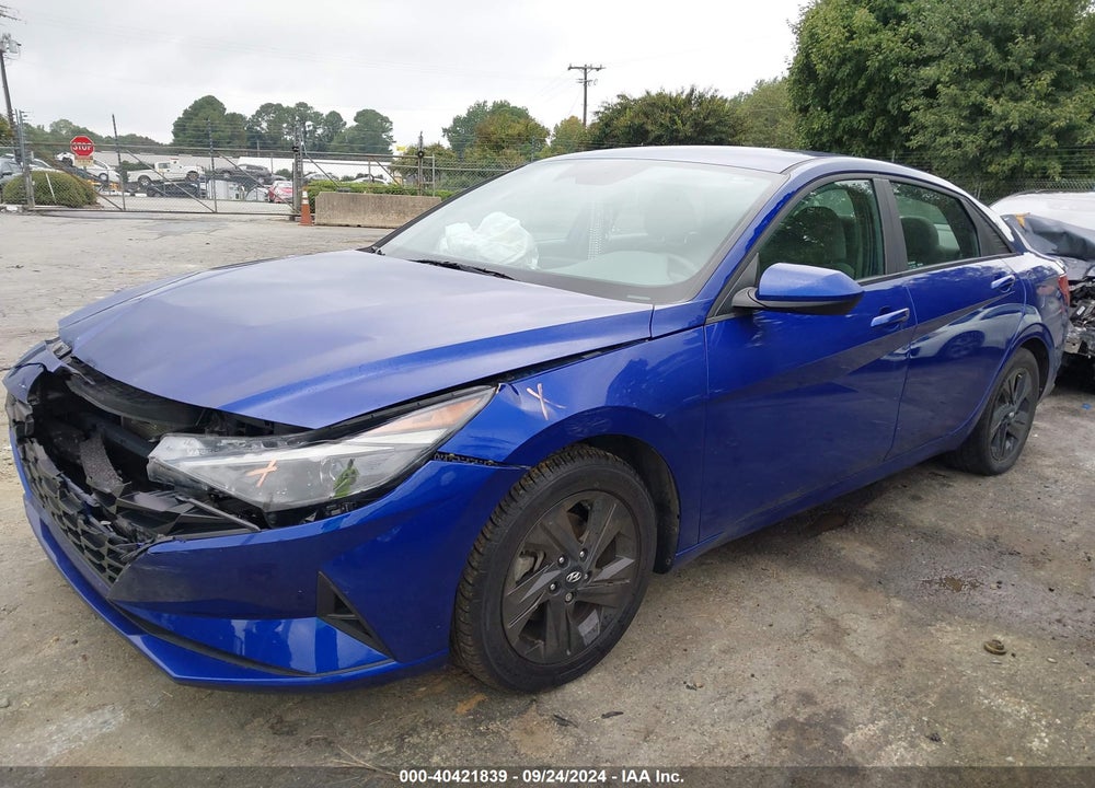 2022 HYUNDAI ELANTRA SEL VIN: KMHLM4AG2NU241171