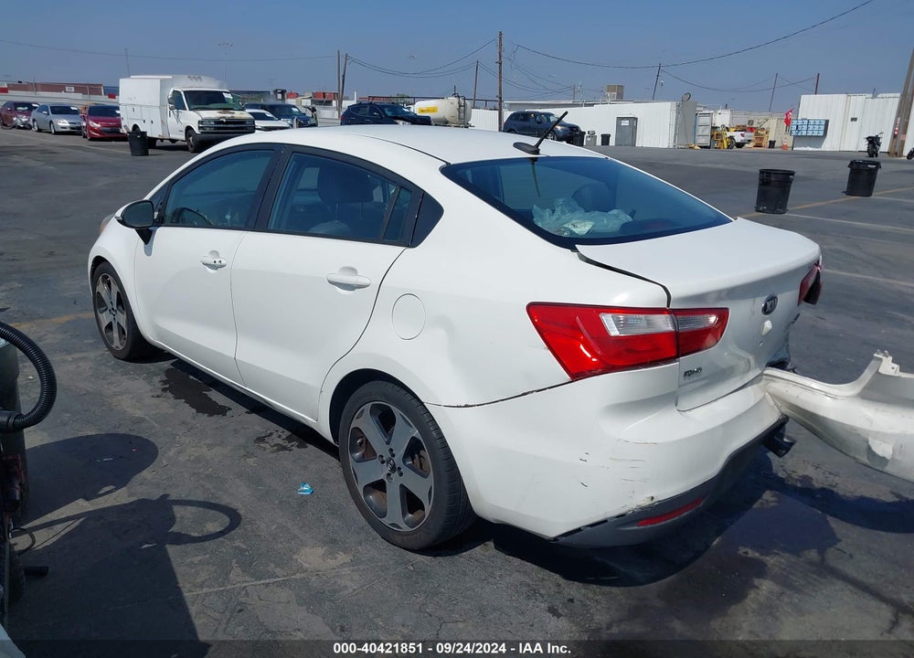 2014 KIA RIO SX VIN: KNADN4A39E6386907