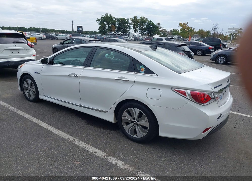 2014 HYUNDAI SONATA HYBRID LIMITED VIN: KMHEC4A40EA112199