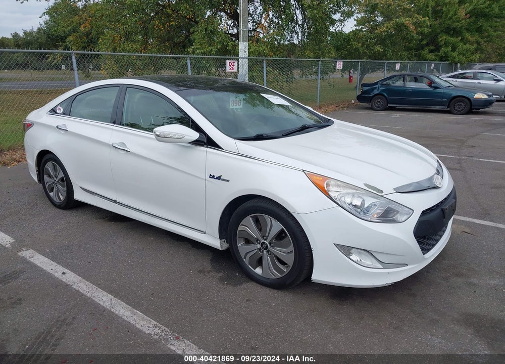 2014 HYUNDAI SONATA HYBRID LIMITED VIN: KMHEC4A40EA112199