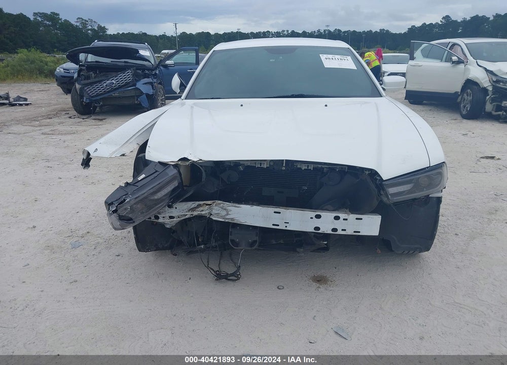 2014 DODGE CHARGER POLICE VIN: 2C3CDXAT6EH125790