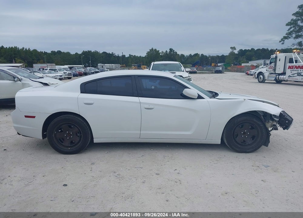 2014 DODGE CHARGER POLICE VIN: 2C3CDXAT6EH125790