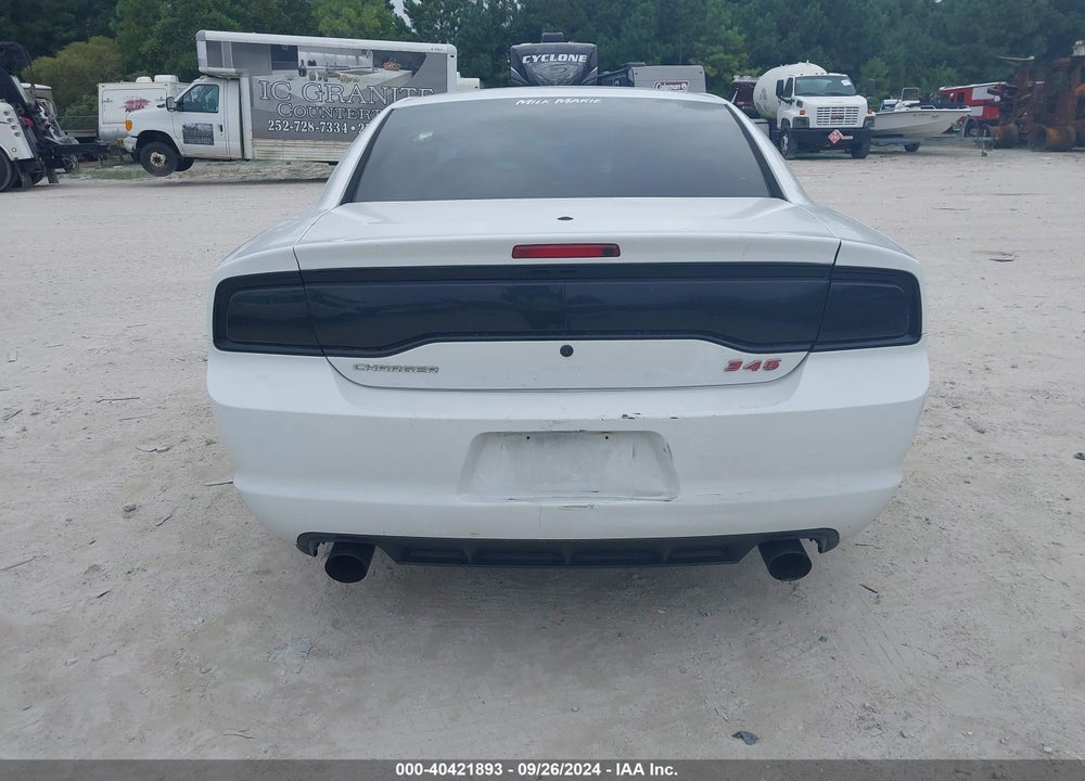 2014 DODGE CHARGER POLICE VIN: 2C3CDXAT6EH125790