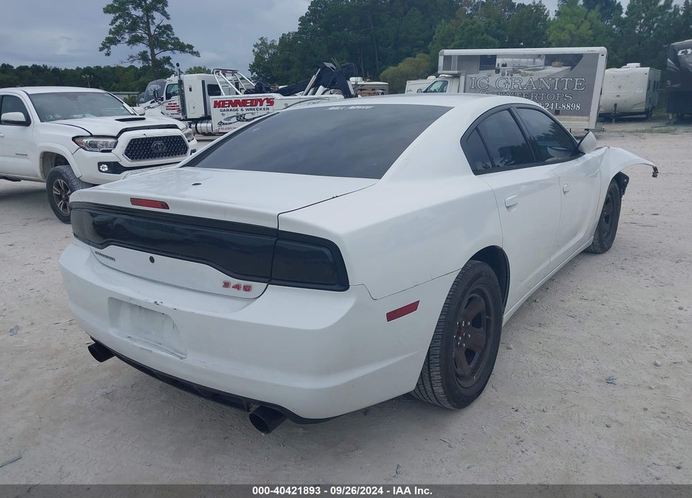 2014 DODGE CHARGER POLICE VIN: 2C3CDXAT6EH125790