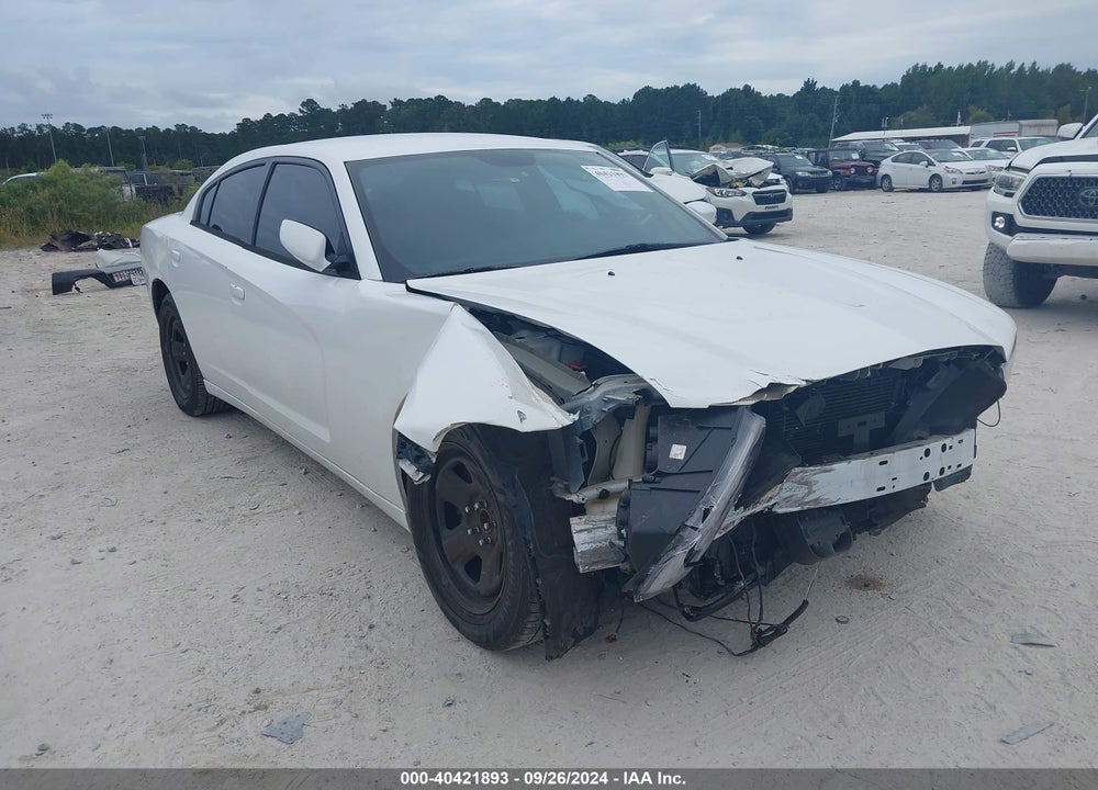 2014 DODGE CHARGER POLICE VIN: 2C3CDXAT6EH125790