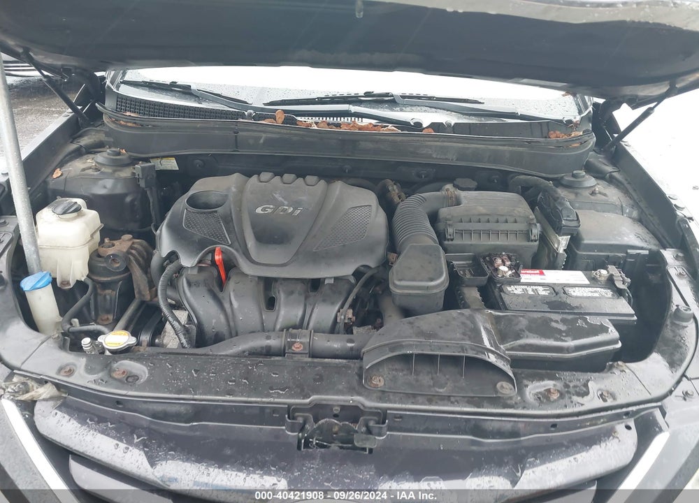 2011 HYUNDAI SONATA GLS VIN: 5NPEB4ACXBH186233