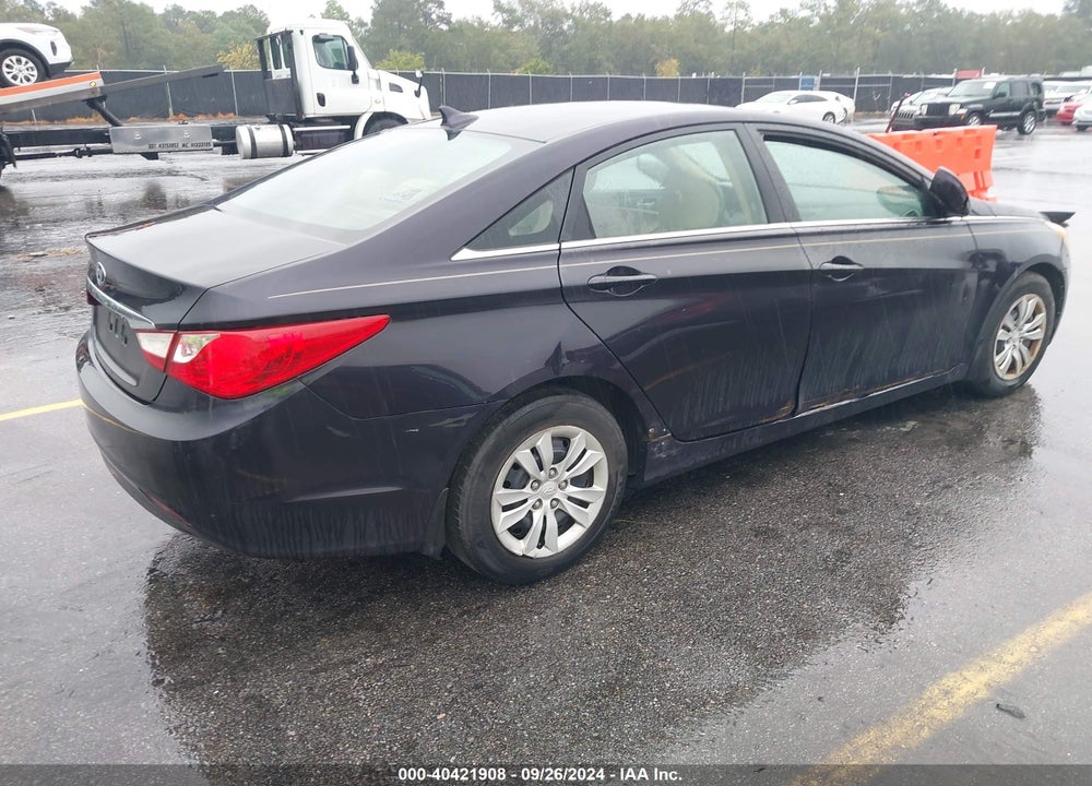 2011 HYUNDAI SONATA GLS VIN: 5NPEB4ACXBH186233