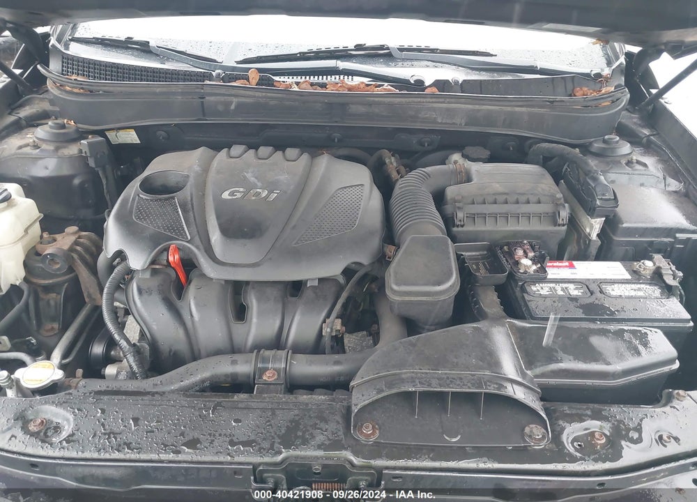 2011 HYUNDAI SONATA GLS VIN: 5NPEB4ACXBH186233