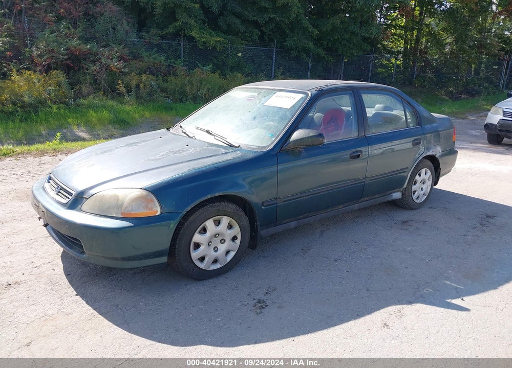 1998 HONDA CIVIC DX VIN: 2HGEJ6623WH609412