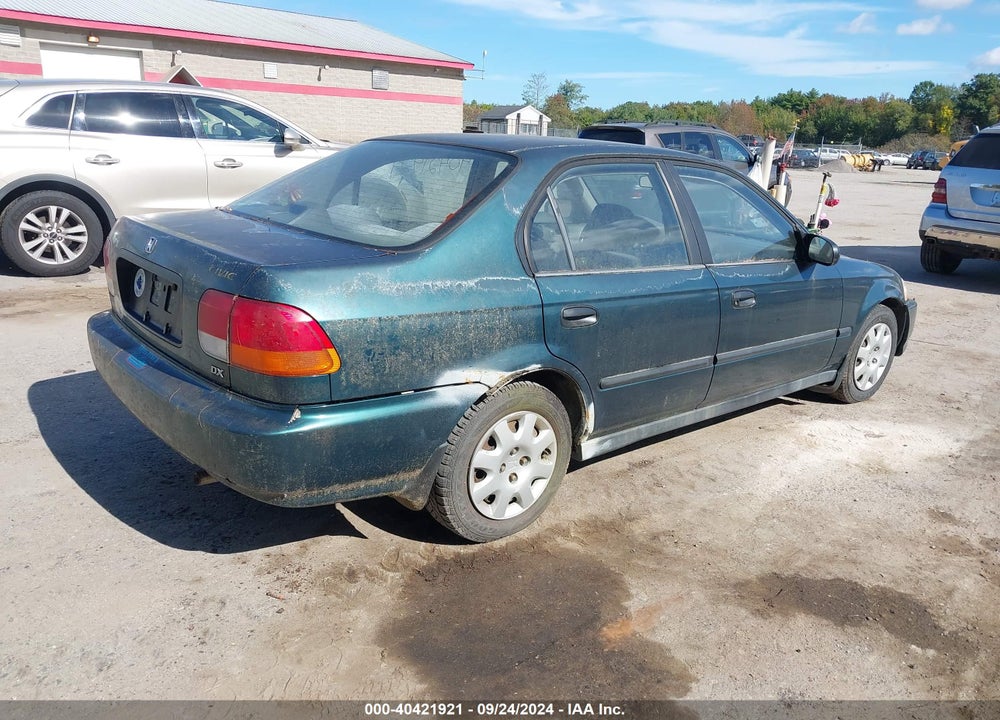 1998 HONDA CIVIC DX VIN: 2HGEJ6623WH609412