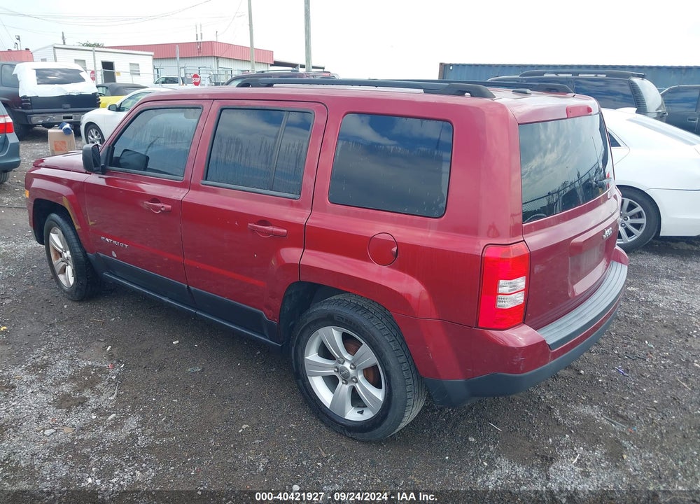 2014 JEEP PATRIOT LATITUDE VIN: 1C4NJPFB4ED818562
