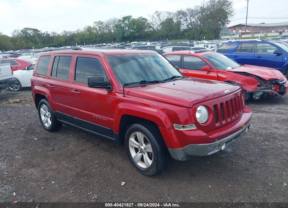 2014 JEEP PATRIOT LATITUDE VIN: 1C4NJPFB4ED818562